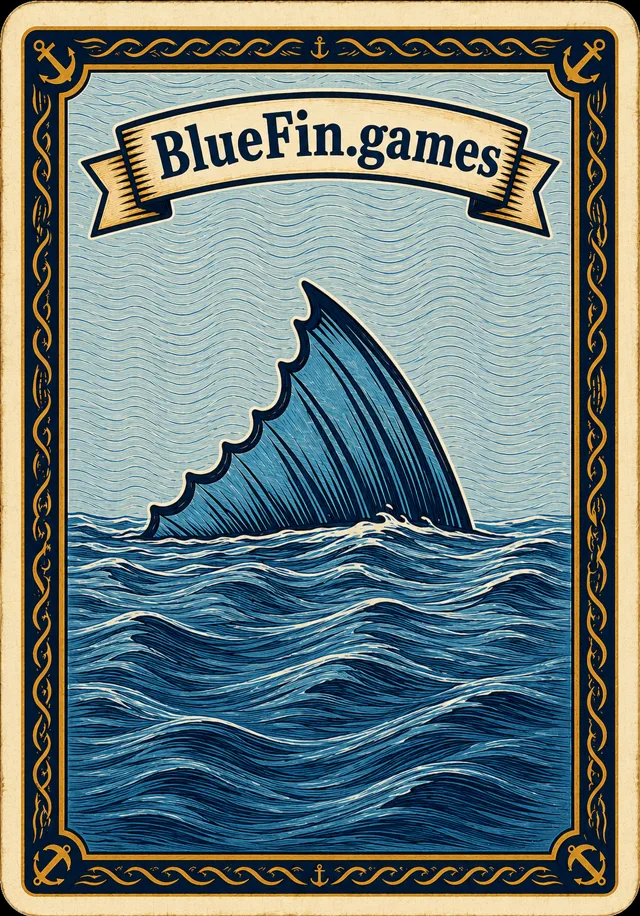 BlueFin.games Magic: The Gathering Card Logo